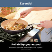 Ninja CW89012 Extended Life Essential Ceramic Cookware Set, 12 Piece