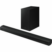Samsung B-Series HW-B550F 2.1 Channel Soundbar with Wireless Subwoofer, DTS Virtual:X, Dolby Audio, Bluetooth, HDMI ARC, Bass Boost, Adaptive Sound Lite, Voice Enhance Mode, Titan Black