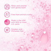 Equate Kids Bubblegum Scented Bubble Bath, Gentle Paraben-Free Formula, 64 Fl Oz, Easy-to-Pour Bottle with Handle