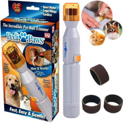 Finopo Pedi Paws Dog Nail Grinder, Professional Electric Pet Nail Grinder with Precision Emery Filing Wheel