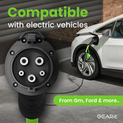 GEARit Tesla to J1772 Adapter Cord for EV, 40 Amp 250 Volt Charging, ETL Certified, EV-J2T