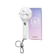Lynk Charm 2026 Ka Tseye Mini Lightstick Keychain, Portable Glowing LED Light, White Plastic
