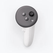 Meta Quest Right Hand Controller for Oculus Quest 3, Ergonomic Design, TruTouch Haptics, Hybrid Tracking, Black