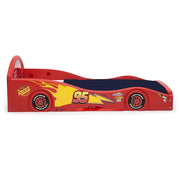 Delta Children BB81406CR-B1014 Disney Pixar Cars Lightning Sleep Toddler Bed, Red