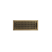 Signature Hardware 426041 Honeycomb Brass Floor Register - 4