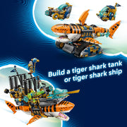 LEGO DREAMZzz Tiger Shark Tank Building Toy, 2 Build Options, 1548 Pieces, Includes 5 Minifigures, Ages 9+, 6588606