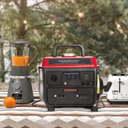 PowerSmart PS50 Gas Fuel Generator 1200W Portable Inverter for Camping Outdoor, Low Noise with AC Outlet