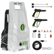 Topteng H008-008-US~006wal2 Electric Pressure Washer, 3200 PSI, 1.8 GPM, 1400W Portable Power Cleaner