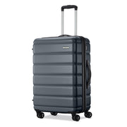 American Tourister Roll Out 2-Piece Luggage Set, Durable ABS Hardside, Expandable, Spinner Wheels, Graphite