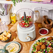 Made By Gather Beautiful 10-Cup Food Processor with 500-Watt Motor, Variable Speed Control, 3-Inch Feed Tube, White Icing, 29449