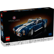 LEGO Icons Shelby Cobra 427 S/C Building Set, 1241 Pieces, Multicolor, Collectible Model Kit for Adults 6530080