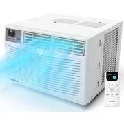 PhiloDeco PD-10000BTU Window Air Conditioner 10000 BTU with Remote Control, LED Display, Dehumidifier/Fan Modes, Energy-Saving, Quiet Operation