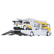 Mattel Hot Wheels Legends Team Transport 2-Pack, Honda Civic Type R and Kousoku Hauler, 1:64 Scale, JMN15