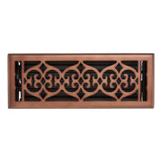 Signature Hardware Old Victorian Steel Floor Wall Register, 4 x 10 in, Oil Rubbed Bronze, 954033-FW-410
