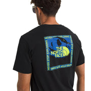 The North Face Men's Stay Exploring Short-Sleeve Tee, Casual Graphic T-Shirt, TNF Black, X-Large, NF0A8GMH