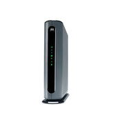 Motorola MG7700 Dual-Band Wireless-AC Router with DOCSIS 3.0 Cable Modem - Black