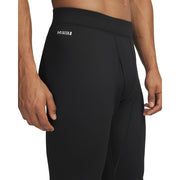 Under Armour Mens Packaged Base 4.0 Athletic Leggings, Extreme Warmth, Black and White, 2XL, Mid Rise, Straight Leg, 6005301