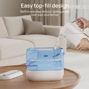 Dreo DR-HHM001 Humidifiers for Bedroom, Top Fill 4L Supersized Cool Mist Humidifier