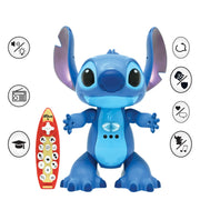 Lexibook Disney Stitch Interactive Toy Robot, Gesture Control, Programmable, Touch Sensitive, Two Speed, Blue, STITCHEN