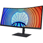 SAMSUNG LS34A650UBNXGO 34'' ViewFinity S6 Series 4K UHD High Resolution Monitor, Black
