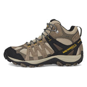 Merrell J037143z Accentor 3 Mid Vent Waterproof Hiking Boots for Men - Boulder/Old Gold - 10.5M