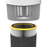GERMGUARDIAN AC151 Compact Air Purifier with HEPA Filter, UV-C and Timer, White