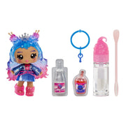 MGA Entertainment Yummiland Lip Gloss Doll Roxie Crystal Candy 4 Inch Fashion Doll with DIY Lip Gloss Kit 525486