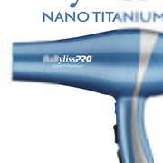 BaByliss Unisex Nano Titanium Hair Dryer, Blue