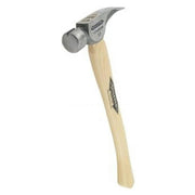 Stiletto TI12SC 12 oz Titanium Smooth Face Hammer with 18 in. Curved Hickory Handle