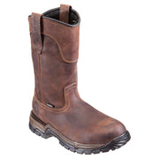 Irish Setter Two Harbors Waterproof Steel Toe Pull On Work Boots for Men - Brown - 8W