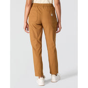 Carhartt Women's Force Relaxed Fit Ripstop Work Utility Pants, Brown, Large, Medium Waist, 106194