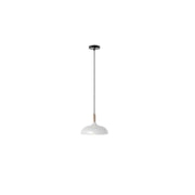 Better Homes & Gardens BHS336179061030 1 Light Single Head Pendant White 1 A19 Light Bulb Included