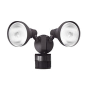 Globe Electric Security Flood Light, Motion Sensor, Adjustable Arm, 180-Degree Detection, Bronze, Hardwired, HZ-5412-BZ-D