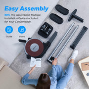 MERACH Q1S Rowing Machine, 16 levels of Quiet Magnetic Smart Auto Resistance, 350 lbs Weight Capacity Rower Machine