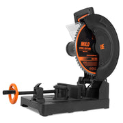 WEN 15-Amp 14-Inch Premium Multi-Material Cut-Off Chop Saw with 66-Tooth Carbide-Tipped Blade, Cast Aluminum Base, Quick-Release Vise Clamp, Adjustable 45-Degree Fence