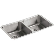 KOHLER K-3350-NA Undertone Double Equal Undercounter Kitchen Sink, Stainless Steel
