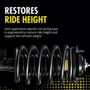 Monroe Shocks & Struts 172179L Quick-Strut 172179L Strut and Coil Spring Assembly