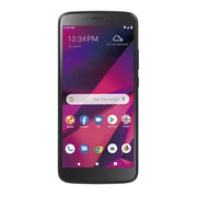 BLU STBLB110DCP View Mega 6'' 4G LTE 2 GB RAM 32 GB Storage 2 GHz Processor Speed Prepaid Smartphone, Black