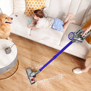 BSNAW XL-679B 600W Corded Stick Vacuum Cleaner, 8-in-1 Multi-Functional, Lightweight, HEPA Filtration, Blue