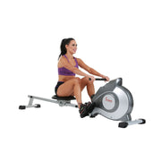 Sunny Health & Fitness SF-RW5515 Magnetic Rowing Machine w/Adjustable Resistance