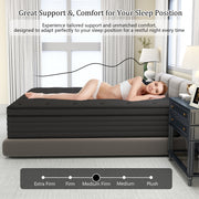 DalisTairy 14 Inch Queen Mattress Hybrid Mattresses Medium Firm in a Box