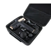 HY-IMPACT 03839 Power Pulse Deep Tissue Percussion Muscle Massager, Touch Control, 3 Modes, 99 Speeds & 10 Attachments