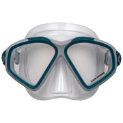 U.S. Divers Cozumel TX Snorkeling Mask and Island Dry Snorkel Combo - Grey/Navy