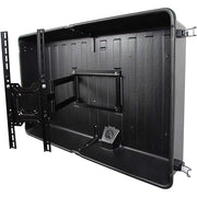 Storm Shell SS-55 Outdoor TV Hard Cover Weatherproof Protection - Mounts Right on The Wall - Mounting Bracket Included, 45-55 inch Black