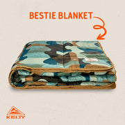 Kelty Bestie Blanket - Geo Natural