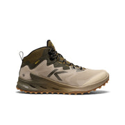 KEEN 1031254 Zionic NXT Mid Waterproof Hiking Boots for Men, Brindle/Lemon Curry, 10M