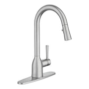 Moen 87233SRS Adler Spot Resist Stainless 1-handle Deck Mount Pull-down Kitchen Faucet