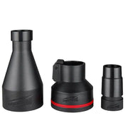 Milwaukee 49-90-2000 2-1/2 in. Dust Extraction Adapter for Wet/Dry Shop Vacuums (3-Piece)