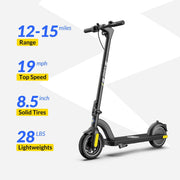 ZDZA ZW01 Electric Scooter for Adults Teens 8.5