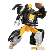 Hasbro Transformers Pittsburgh Steelers Steelsmash Action Figure, 5.5-Inch Robot to Football Helmet Convertible with Mini Football and Helmet Accessories, 7H1CBT94STJA